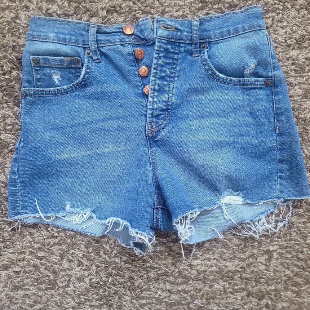 Jessica Simpson Infinite High Waist Shorts Womens Size 26 (Actual 25" Waist)